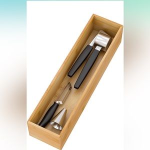 NEW IN BOX , Bamboo drawer organizer